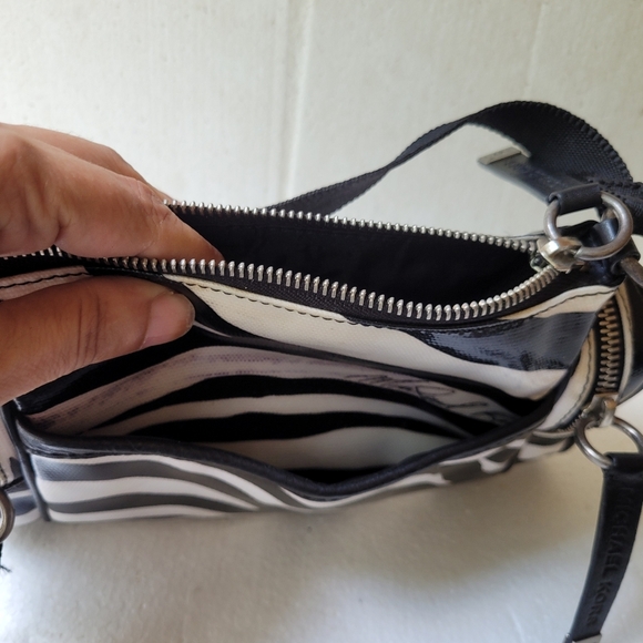 Michael Kors Zebra Print Crossbody Bag - Picture 8 of 10